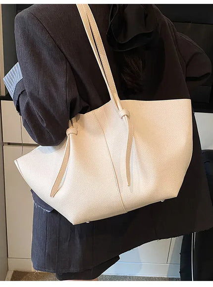 KissICON Pleated Tote – Women's Wing-inspired Statement