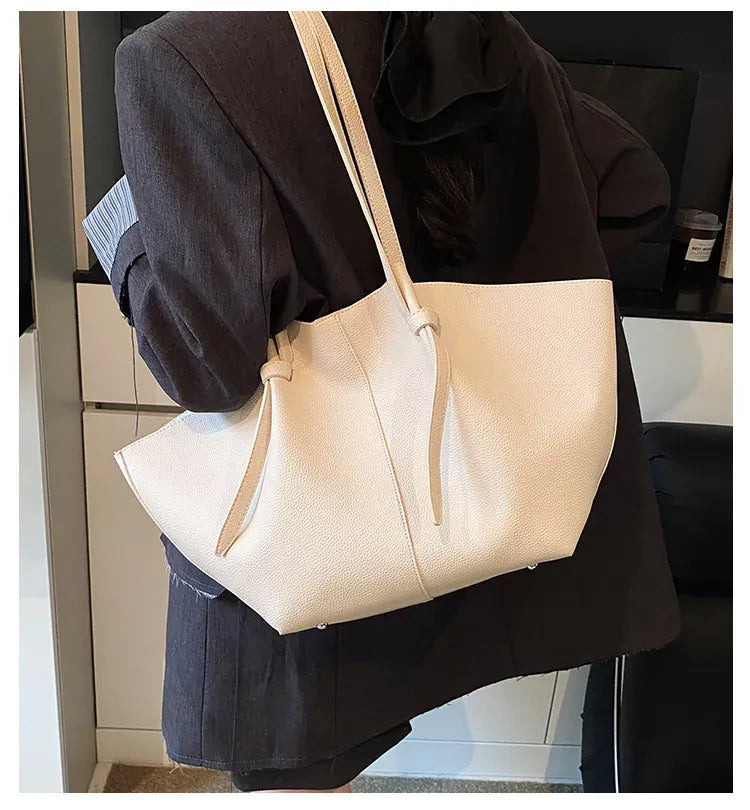 KissICON Pleated Tote – Women's Wing-inspired Statement