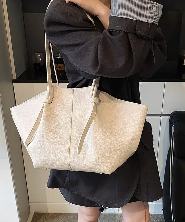 KissICON Pleated Tote – Women's Wing-inspired Statement