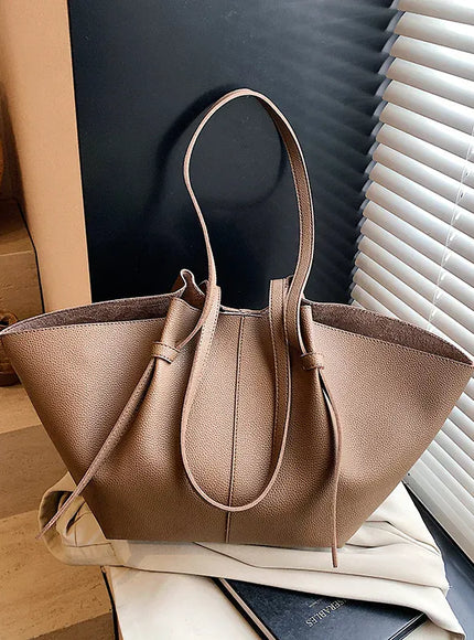 KissICON Pleated Tote – Women's Wing-inspired Statement