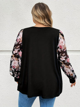 jkthpu-45 Plus Size, 2025 New Women's Elegant V-Neck Long