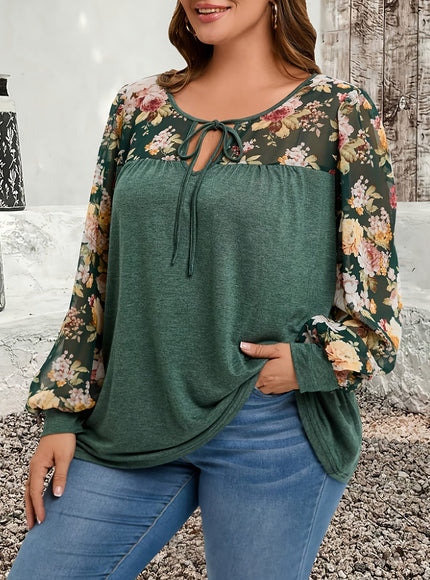 jkthpu-45 Plus Size, 2025 New Women's Elegant V-Neck Long