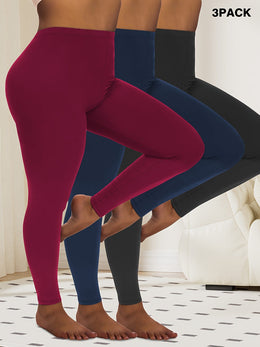 jkthpu-45 Plus Size, 3pcs Package--Plus Size Leggings for Women