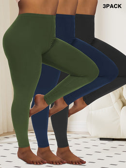 jkthpu-45 Plus Size, 3pcs Package--Plus Size Leggings for Women