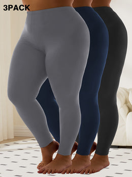 jkthpu-45 Plus Size, 3pcs Package--Plus Size Leggings for Women