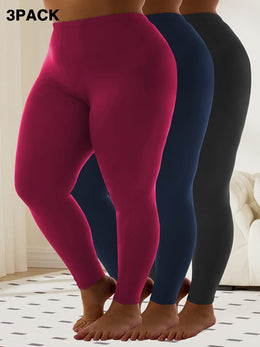 jkthpu-45 Plus Size, 3pcs Package--Plus Size Leggings for Women