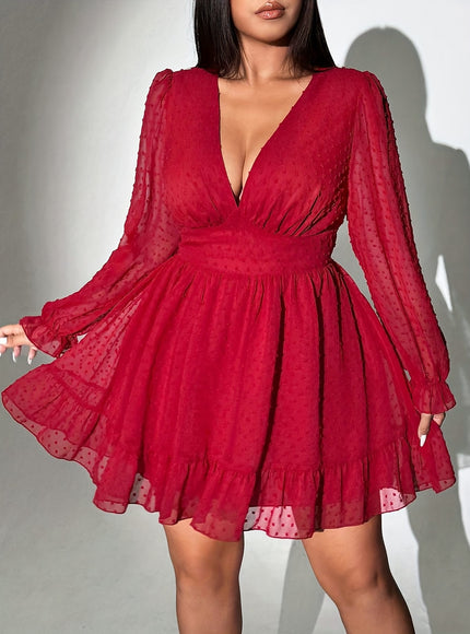 jkthpu-45 Plus Size, A24B1029 Elegant Mesh Long Sleeve Sexy Plus Size Open Front Dress