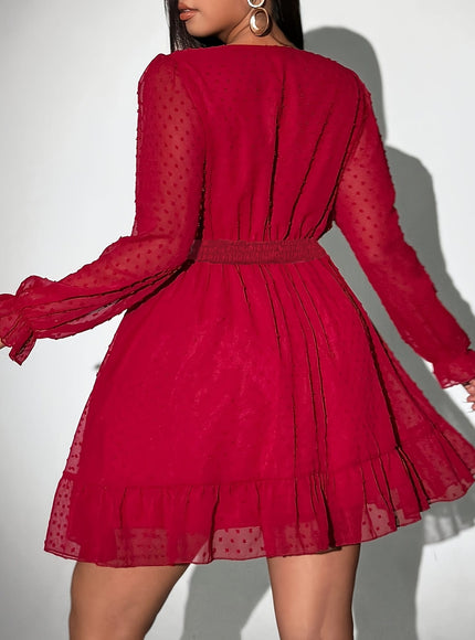 jkthpu-45 Plus Size, A24B1029 Elegant Mesh Long Sleeve Sexy Plus Size Open Front Dress