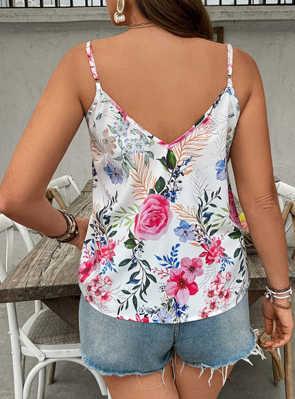 jkthpu-45 Plus Size Boho Floral Lace CoverUp Beach to City Chic