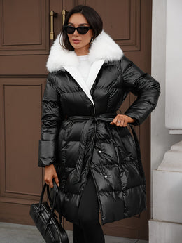 jkthpu-45 Plus Size Cozy Thickened Casual Jacket – Lapel Button-Up Fall & Winter