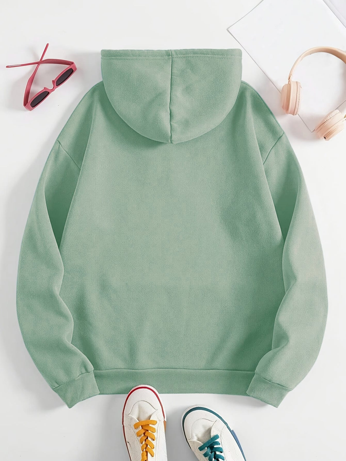jkthpu-45 Plus Size, Disney Eeyore casual swear, pullover long