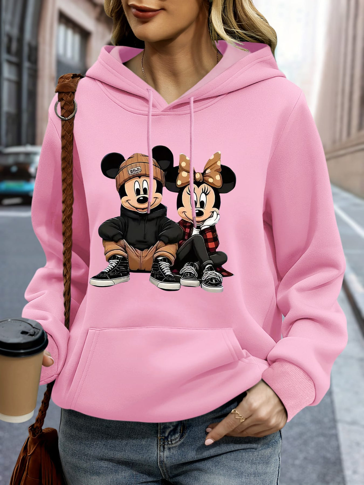 jkthpu-45 Plus Size, Disney Mickey and Minnie are sitting