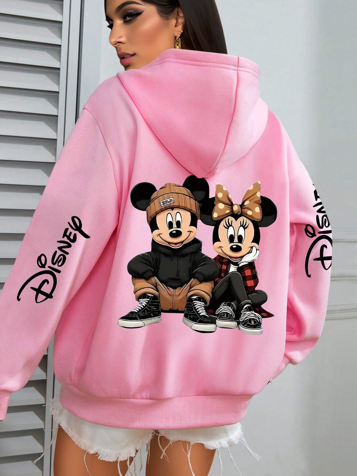 jkthpu-45 Plus Size - Disney Mickey & Minnie Mouse