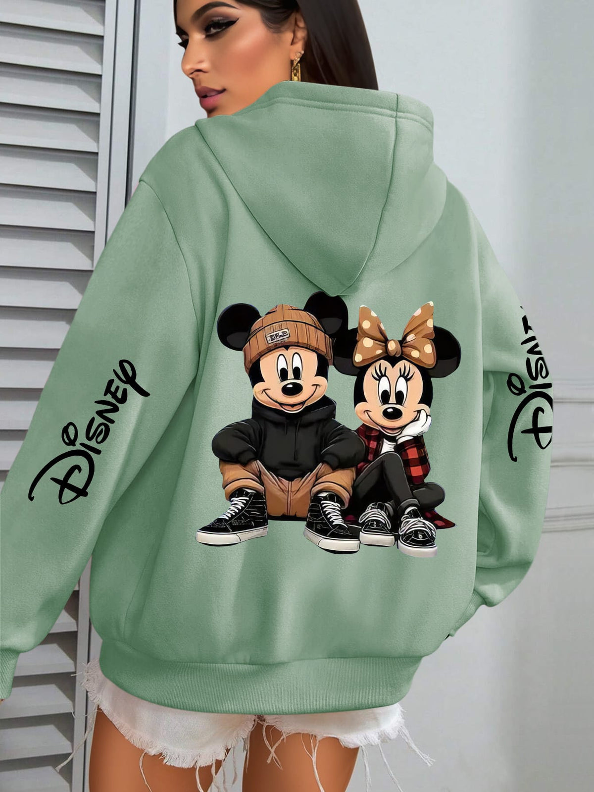 jkthpu-45 Plus Size - Disney Mickey & Minnie Mouse