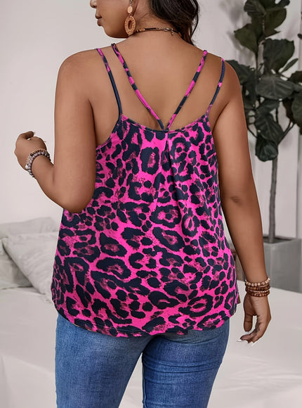 KissICON Plus Size, European and American Spring-Summer New Leopard