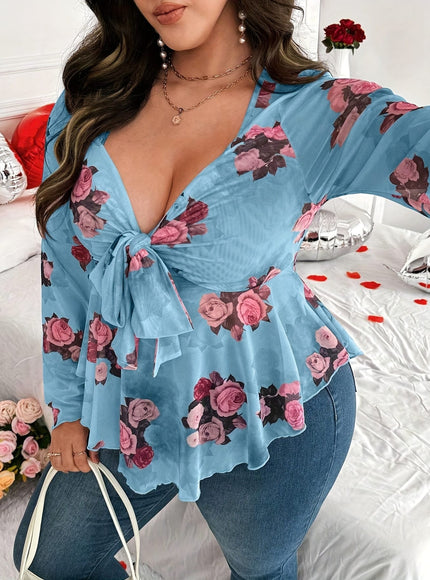 jkthpu-45 Plus Size, Fashion Women's Plus Size Top