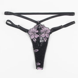 KissICON Plus Size Floral Transparent Lace Women Bra and Panties  Jajama Set Lingrie Set from M-5XL