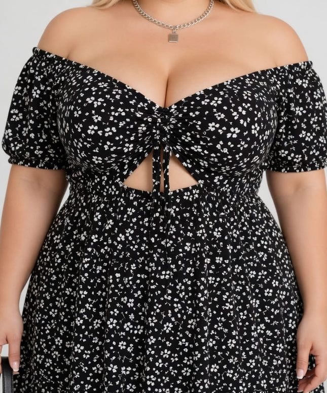 KissICON Dresses Plus Size Flowy Maxi Dress – Sleeveless Summer Style | KissICON