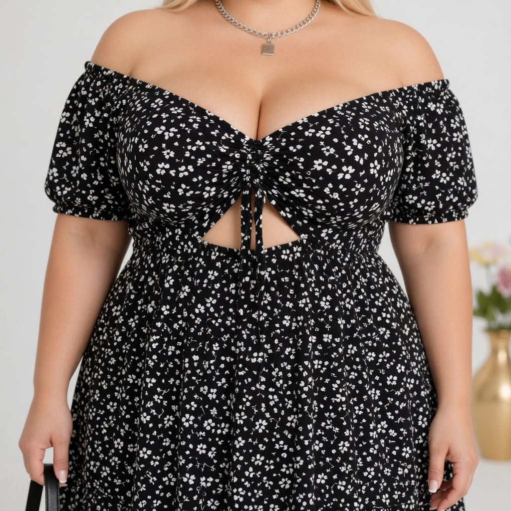 KissICON Dresses Plus Size Flowy Maxi Dress – Sleeveless Summer Style | KissICON