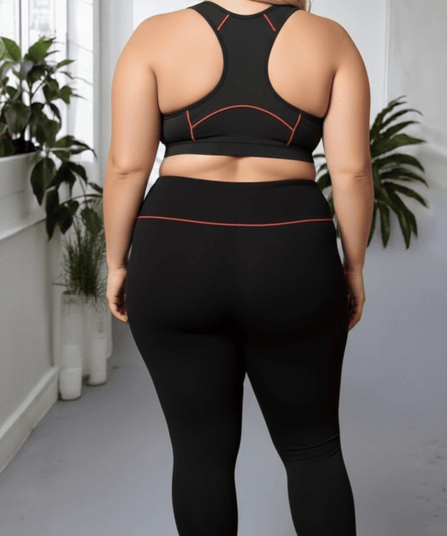 jkthpu-45 Plus Size High Support Front Zip Sports Bras 3pc