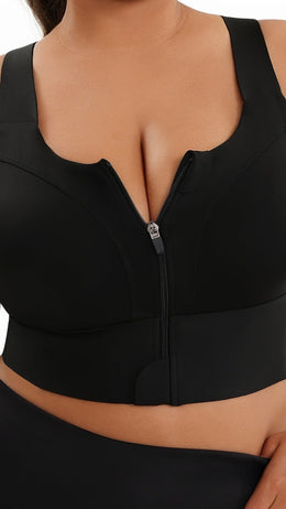 jkthpu-45 Plus Size HighImpact FullCoverage Sports Bra