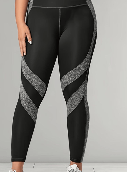 jkthpu-45 Plus Size HighWaisted Yoga Pants Tummy Control Booty Lift