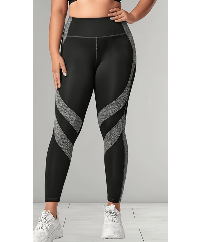 jkthpu-45 Plus Size HighWaisted Yoga Pants Tummy Control Booty Lift