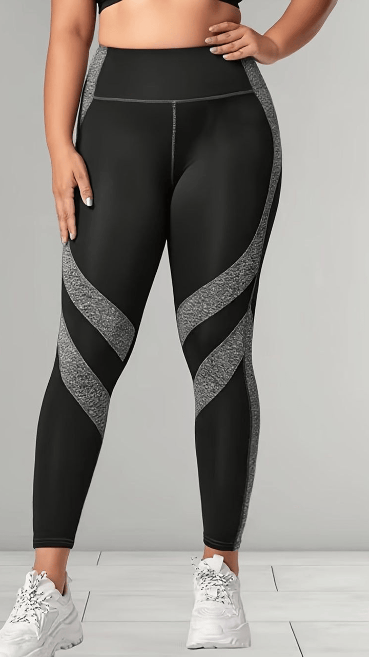 Plus Size HighWaisted Yoga Pants Tummy Control Booty Lift
