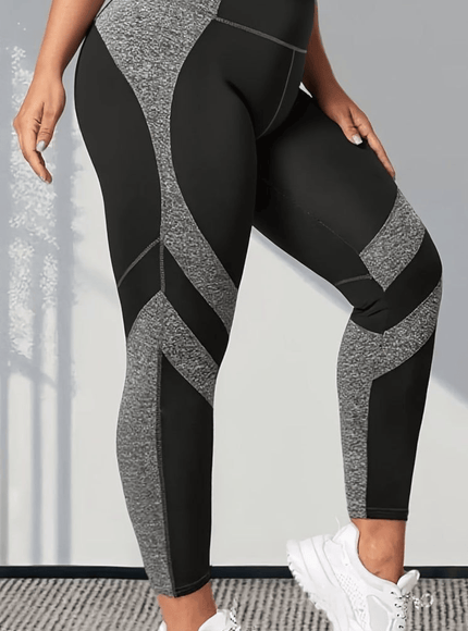 jkthpu-45 Plus Size HighWaisted Yoga Pants Tummy Control Booty Lift