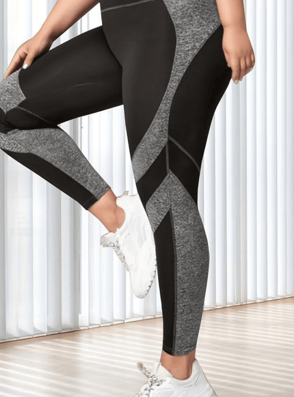 jkthpu-45 Plus Size HighWaisted Yoga Pants Tummy Control Booty Lift