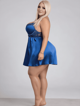 jkthpu-45 Plus Size Lace Cutout Sexy Dress
