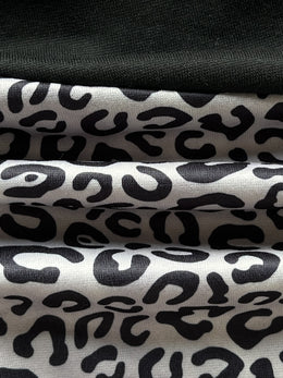 jkthpu-45 Plus Size Leopard Print Hoodie - Ultra-Comfortable Casual