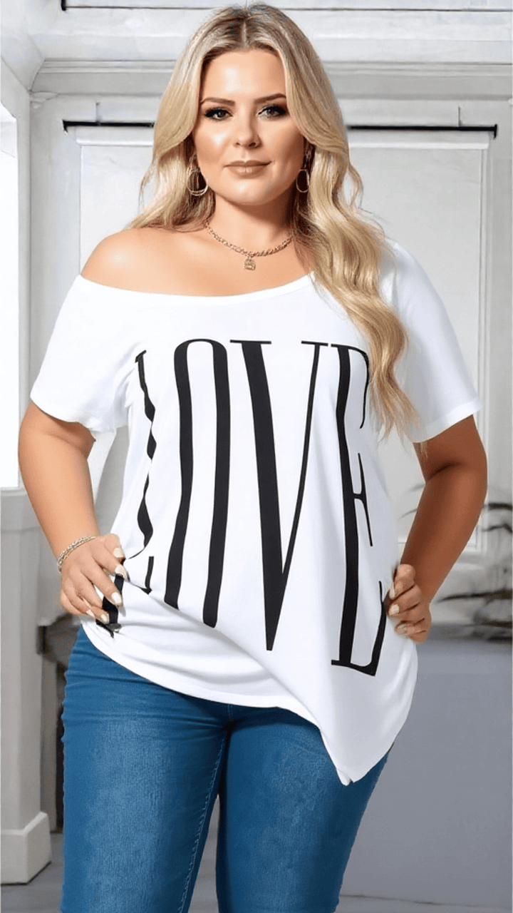 Plus Size LOVE Tee