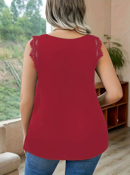 KissICON Plus Size, Plus Size Casual New Elegant Contrast