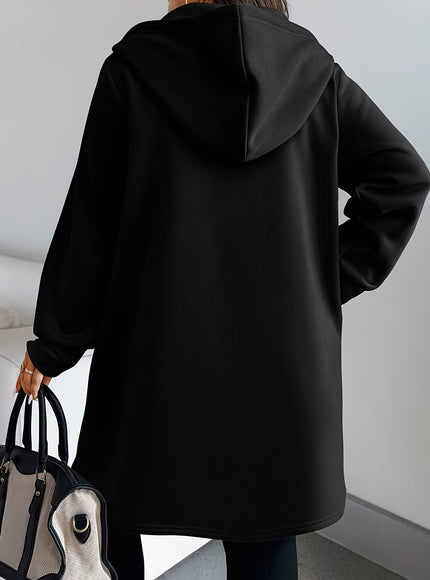jkthpu-45 Plus Size - Plus Size Women'S Casual Hooded