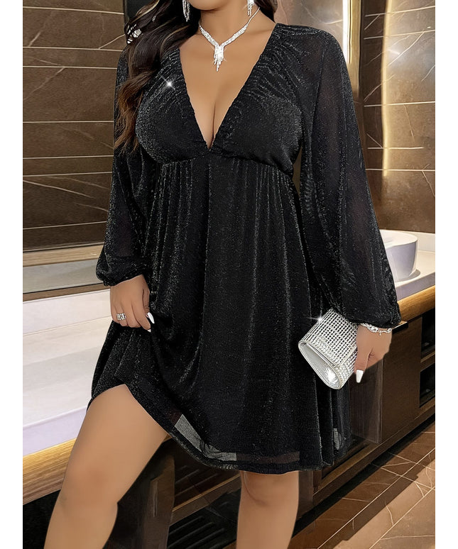 jkthpu-45 Plus Size, Plus Size Women's Dress