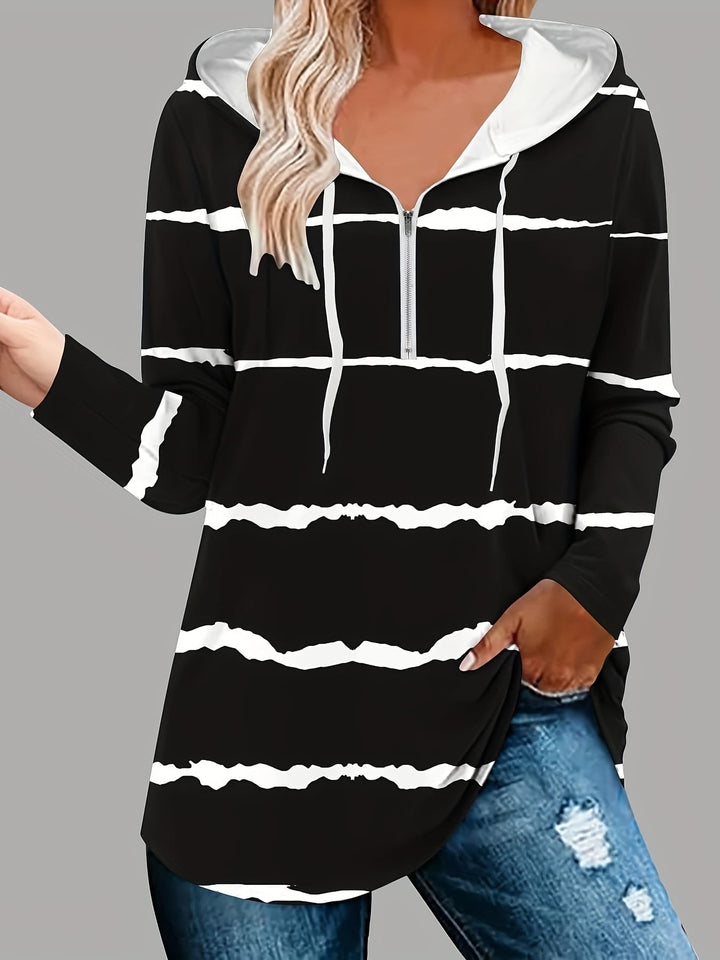 Plus Size - Plus Size Women'S Elegant Hooded