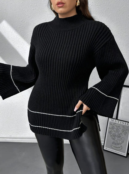 jkthpu-45 Plus Size, Plus Size Women's Elegant Oversized Chunky