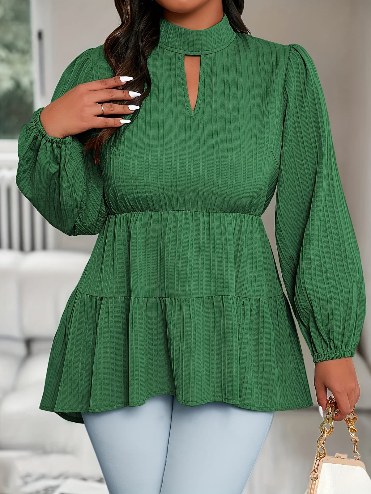 jkthpu-45 Plus Size - Plus Size Women'S Elegant Stand