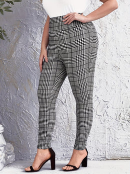 jkthpu-45 Plus Size, Plus-size Women's Fashion Casual Pantaloon