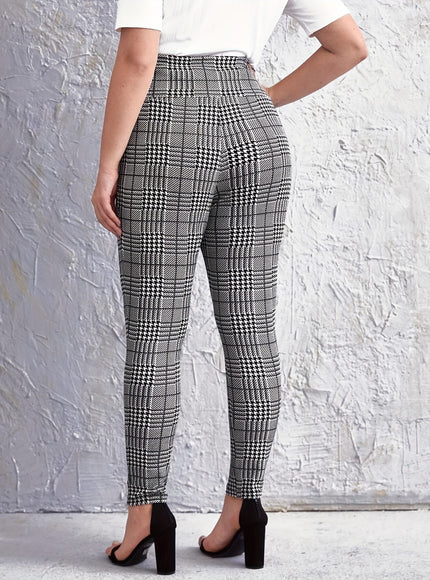 jkthpu-45 Plus Size, Plus-size Women's Fashion Casual Pantaloon