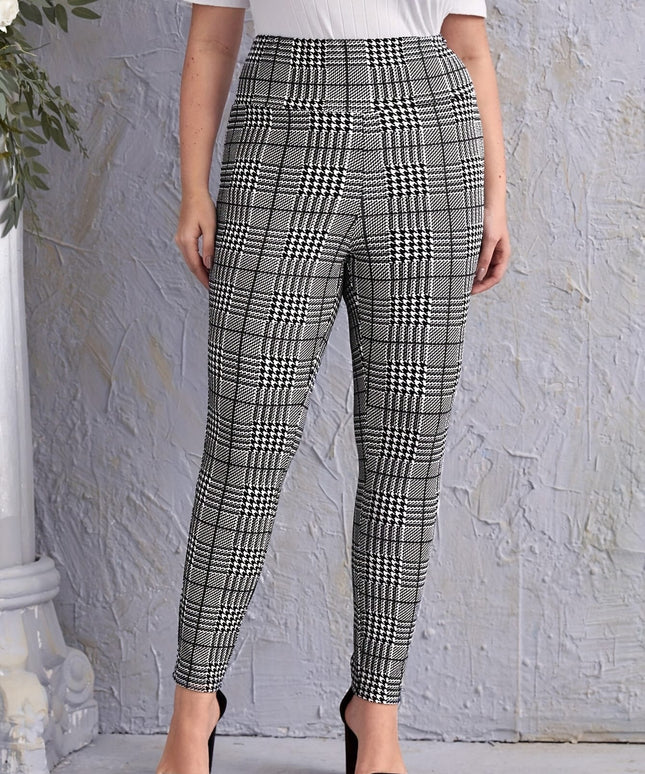 jkthpu-45 Plus Size, Plus-size Women's Fashion Casual Pantaloon