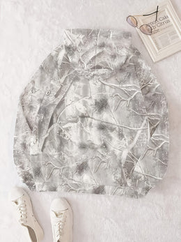 jkthpu-45 Plus Size, Plus Size Women's Oversized Hooded Sweatshirt