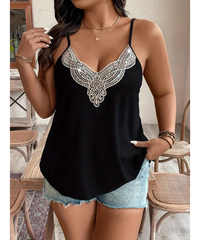 KissICON Plus Size - Plus Size Women'S V-Neck Lace