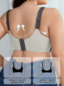 KissICON Plus-size Seamless Wireless Bra – Designed Featuring Lift