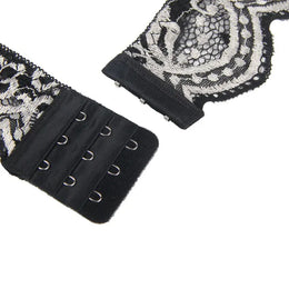 KissICON plus size sexy lingerie lace cross band embroidery decoration sexy bra panties lingerie set wholesale from M-5XL