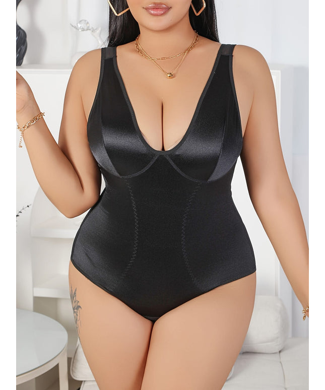 jkthpu-45 Plus-Size Shapewear Bodysuit