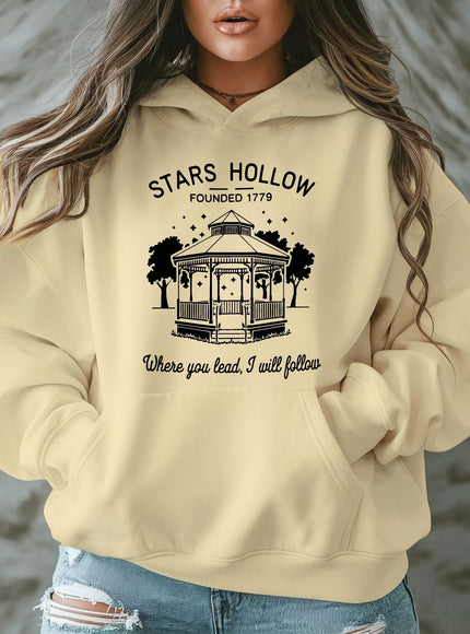 jkthpu-45 [Plus Size Stars Hollow Sweatshirt] Plus Size Stars