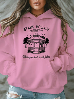 jkthpu-45 [Plus Size Stars Hollow Sweatshirt] Plus Size Stars