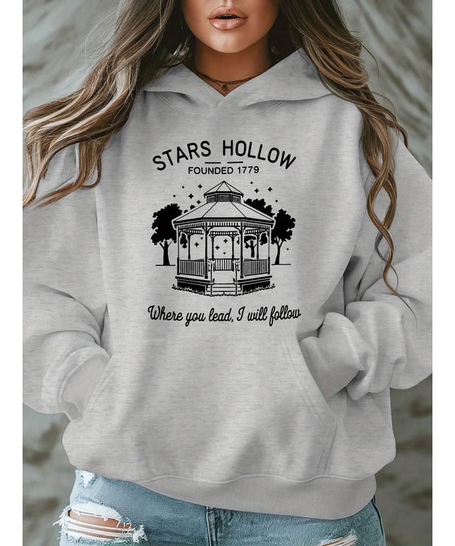 jkthpu-45 [Plus Size Stars Hollow Sweatshirt] Plus Size Stars